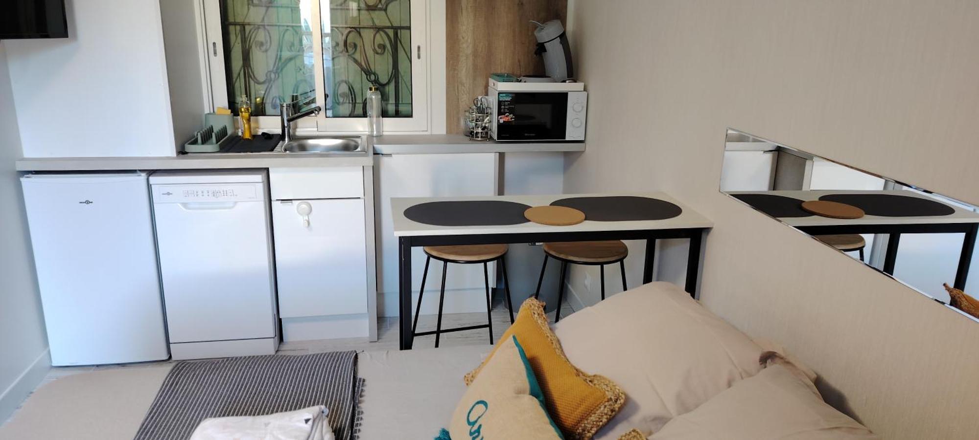 Studio Cosy Balneo Avec Jardin 乐巴凯尔斯 外观 照片